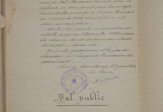 Bal public