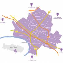 Les 15 communes