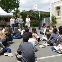 Cérémonie de remise des dictionnaires aux CM2 - Ecole Paul Bert 