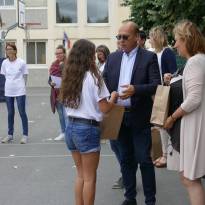 Cérémonie de remise des dictionnaires aux CM2 - Ecole Pasteur 