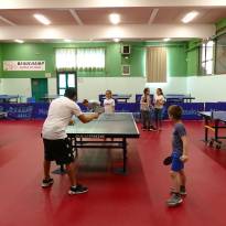 Tennis de table au centre omnisports 