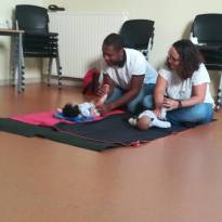 Massage parents-enfants