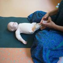 Massage parents-enfants