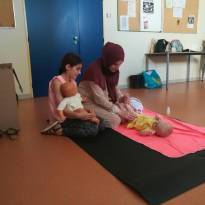 Massage parents-enfants