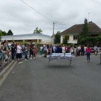 Inauguration de l'exposition sur les inégalités filles/garçons par les enfants du CME