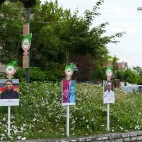 Inauguration de l'exposition sur les inégalités filles/garçons par les enfants du CME